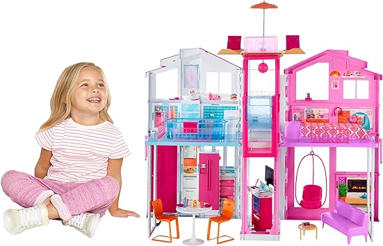 Barbie 3-Story Townhouse Dollhouse