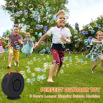 Automatic Bubble Blower for Kids