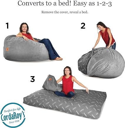 CordaRoy's Chenille Bean Bag Chair