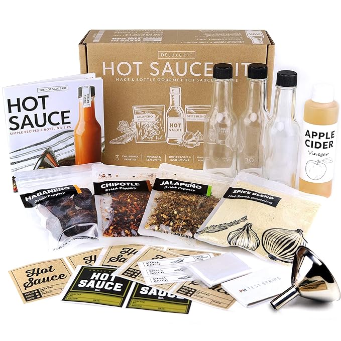 Deluxe Hot Sauce Making Kit