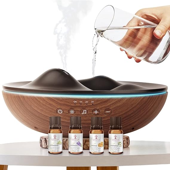 Innovative Aromatherapy Oil Diffuser with Essential Oil Set