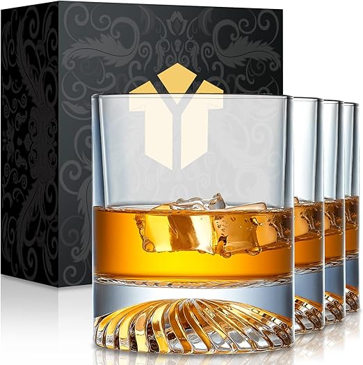 Old Fashioned Whiskey Glass Set 