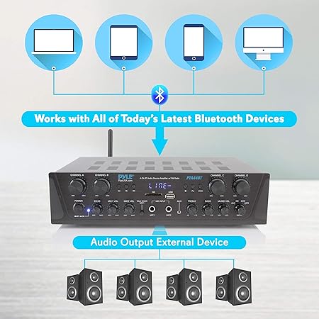 Karaoke Wireless Bluetooth Amplifier